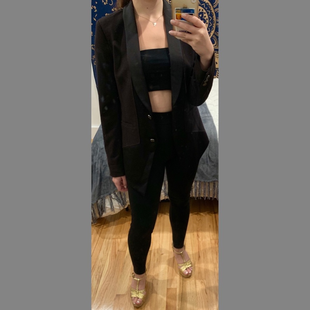Studded Black Blazer by Nicole Richie for Impulse